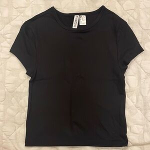 Black Baby Tee H&M